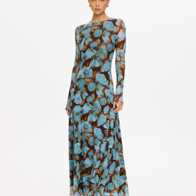 Kivari Nieve Mesh Maxi Dress - Image 1