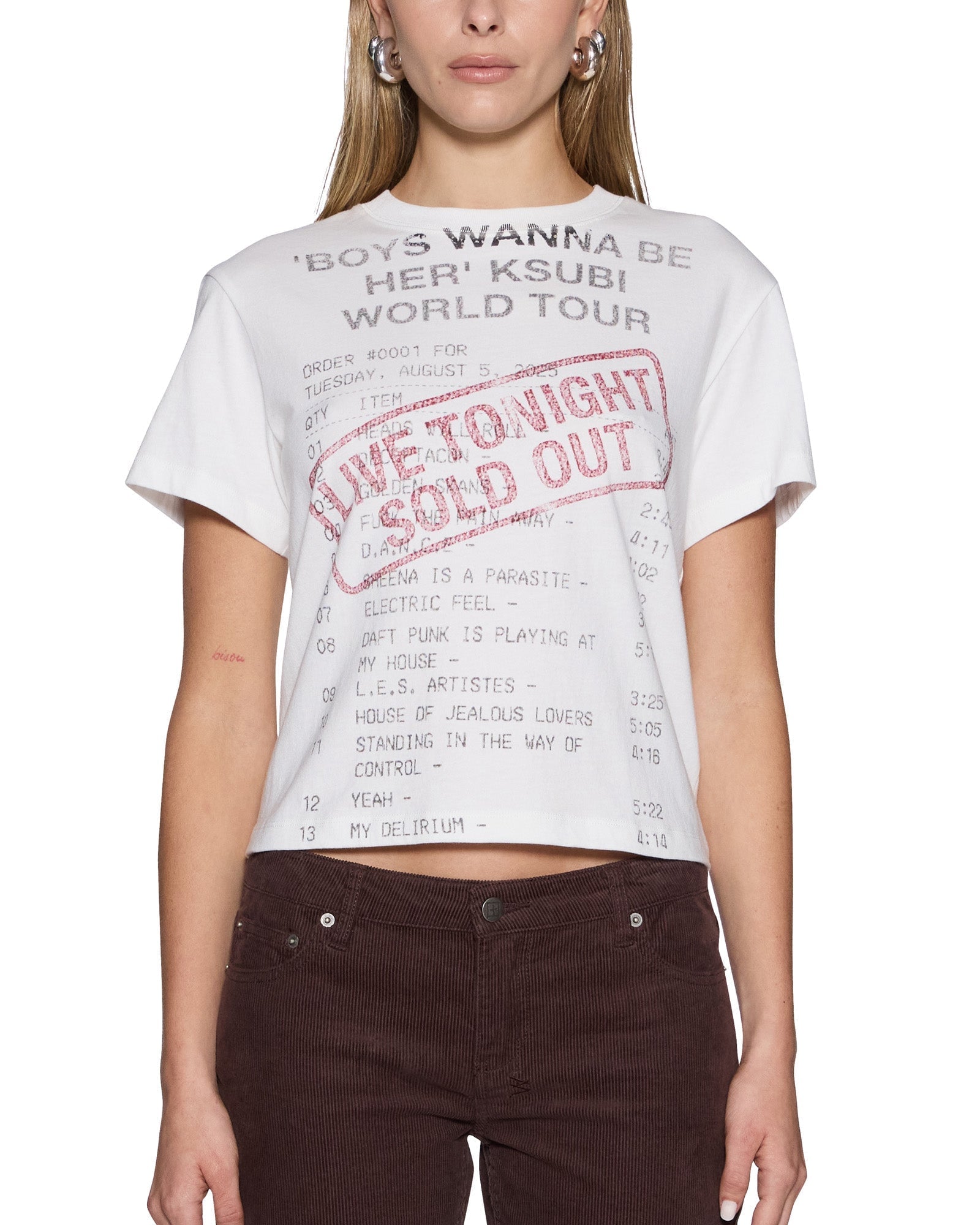 MNKSB140826190415010_3 Ksubi Sold Out Shrunken SS Tee Vintage White - Image 3