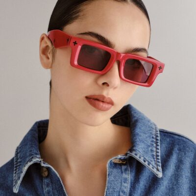 Ksubi Smiths Sunglasses Red Black - Image 2
