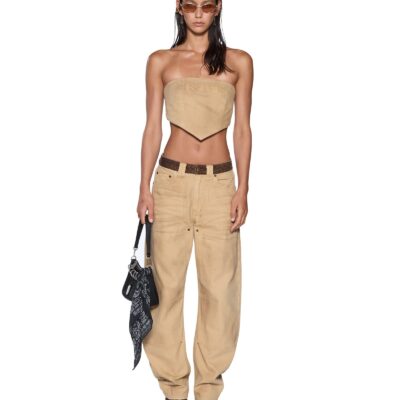 Ksubi Scarf Top Sierra Tan - Image 2