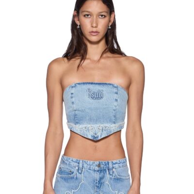 Ksubi Scarf Top Krystal Western - Image 1