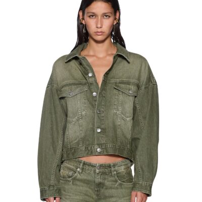 Ksubi Relax Trucker Jacket Militant Green - Image 1