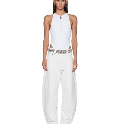 Ksubi Phillipa Bodysuit White - Image 2