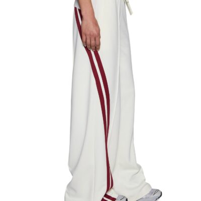 Ksubi Origin Trackpant Off White Burgundy - Image 1