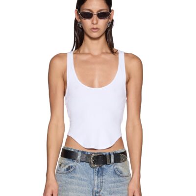 Ksubi Muse Tank White - Image 1