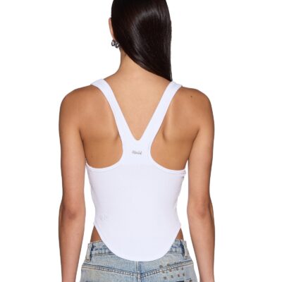 Ksubi Muse Tank White - Image 2