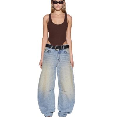 Ksubi Muse Tank Chocolate - Image 2