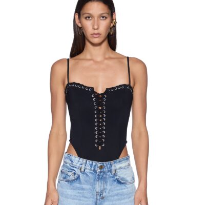 Ksubi Minx Bodysuit Black - Image 1