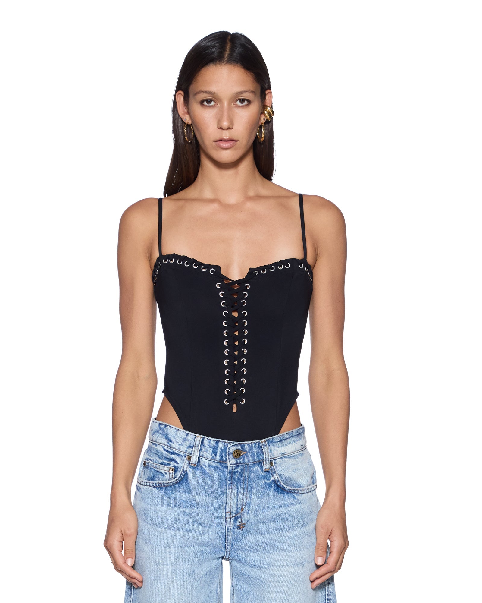 Ksubi Minx Bodysuit Black - Image 1