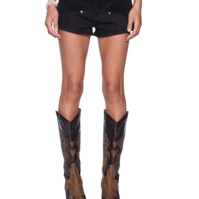 Ksubi Micro Short Saloon Black - Image 1