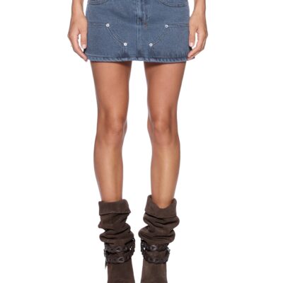 Ksubi Micro Mini Skirt Exposed Mirage - Image 1