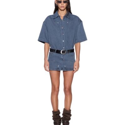 Ksubi Micro Mini Skirt Exposed Mirage - Image 2