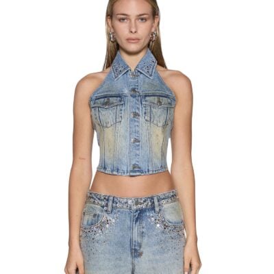Ksubi Lennox Top Field Blue Spark - Image 1