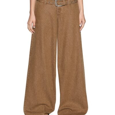 Ksubi Lax Jean Belted Rider Brown - Image 1