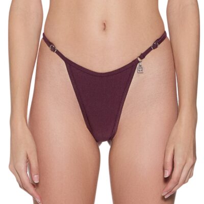 Ksubi Itsy Bitsy Bikini Bottom Merlot - Image 1