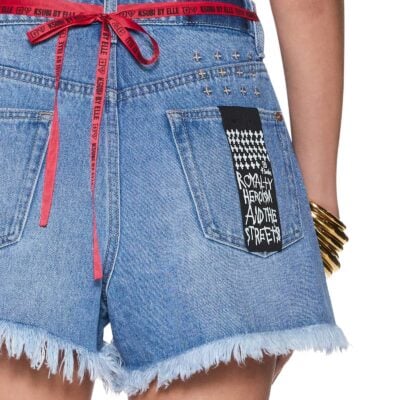 Ksubi Elle Short Frenchie Blue - Image 2