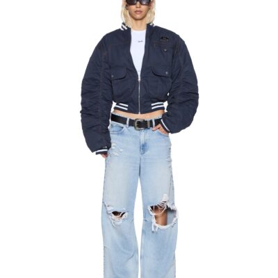 Ksubi Dynasty Bomber Jacket Navy - Image 2