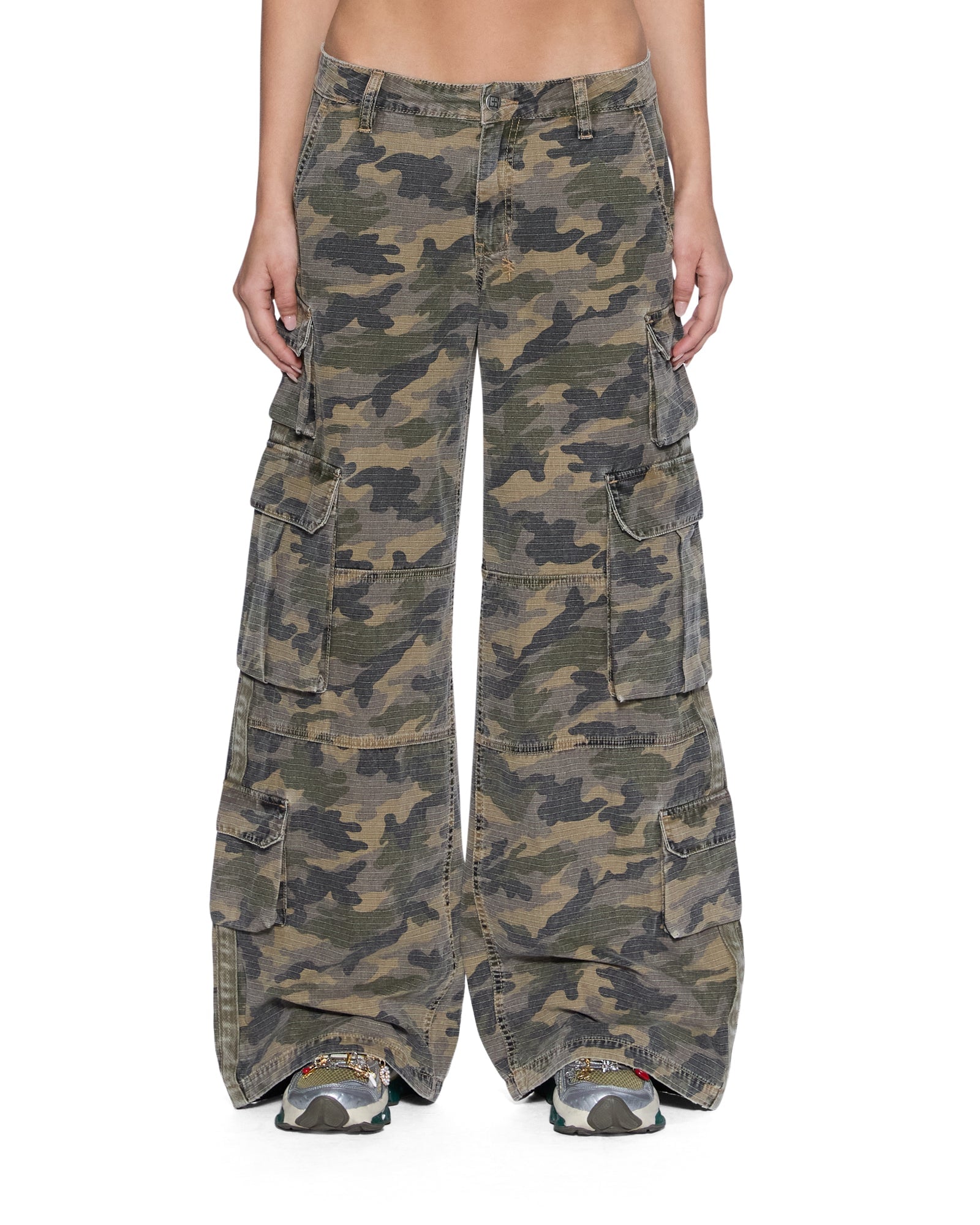 Ksubi Dropout Cargo Pant Camo - Image 1
