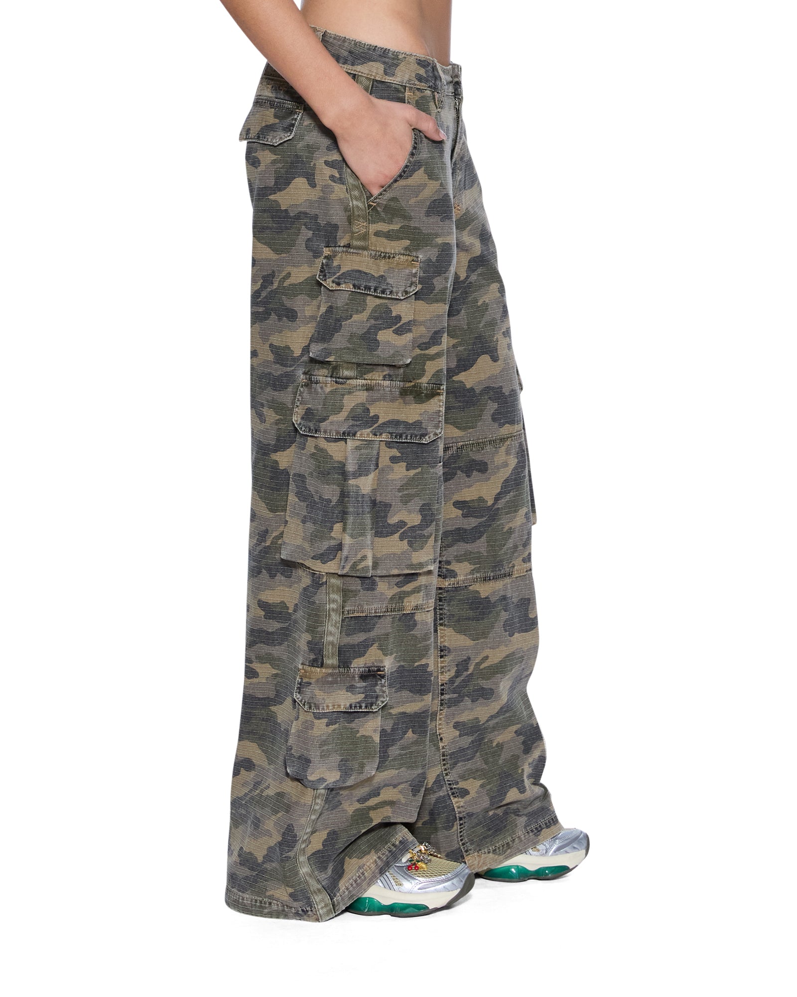 MNKSB140826190415128_2 Ksubi Dropout Cargo Pant Camo - Image 2