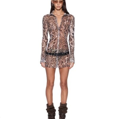 Ksubi Devin LS Shirtdress Wild - Image 1