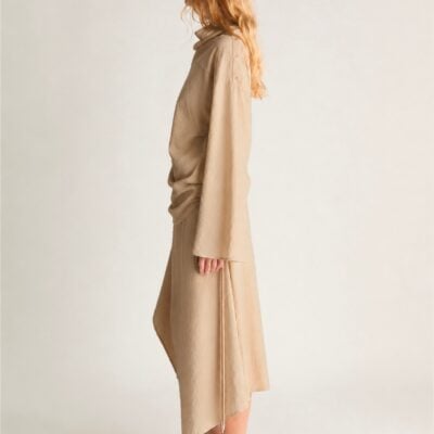 Lee Mathews Unity Silk LS Top - Image 2