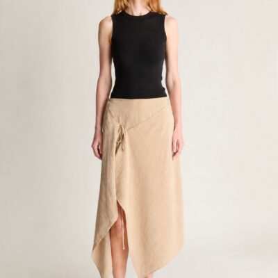 Lee Mathews Unity Silk Drape Skirt - Image 1