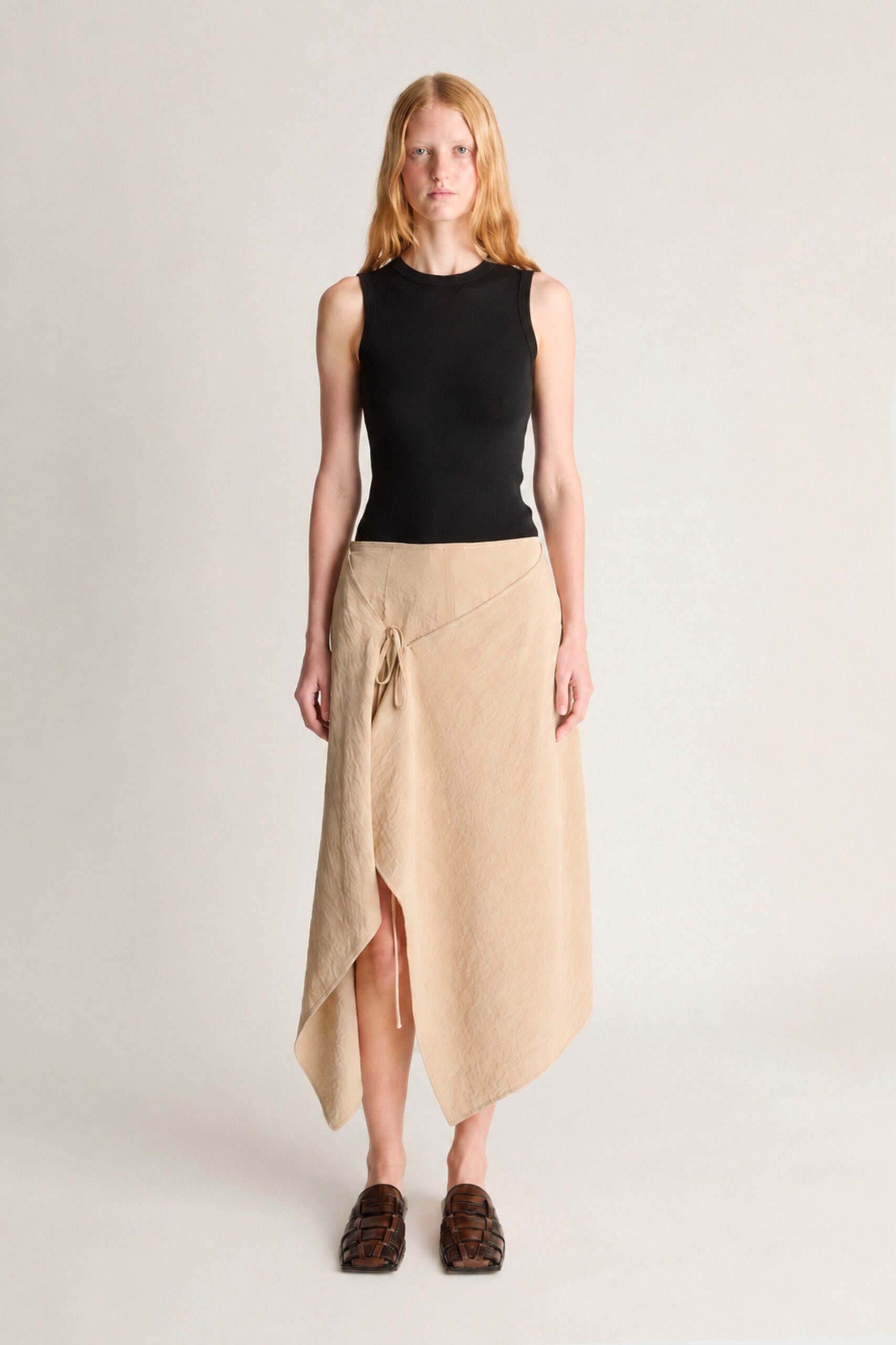 Lee Mathews Unity Silk Drape Skirt - Image 1