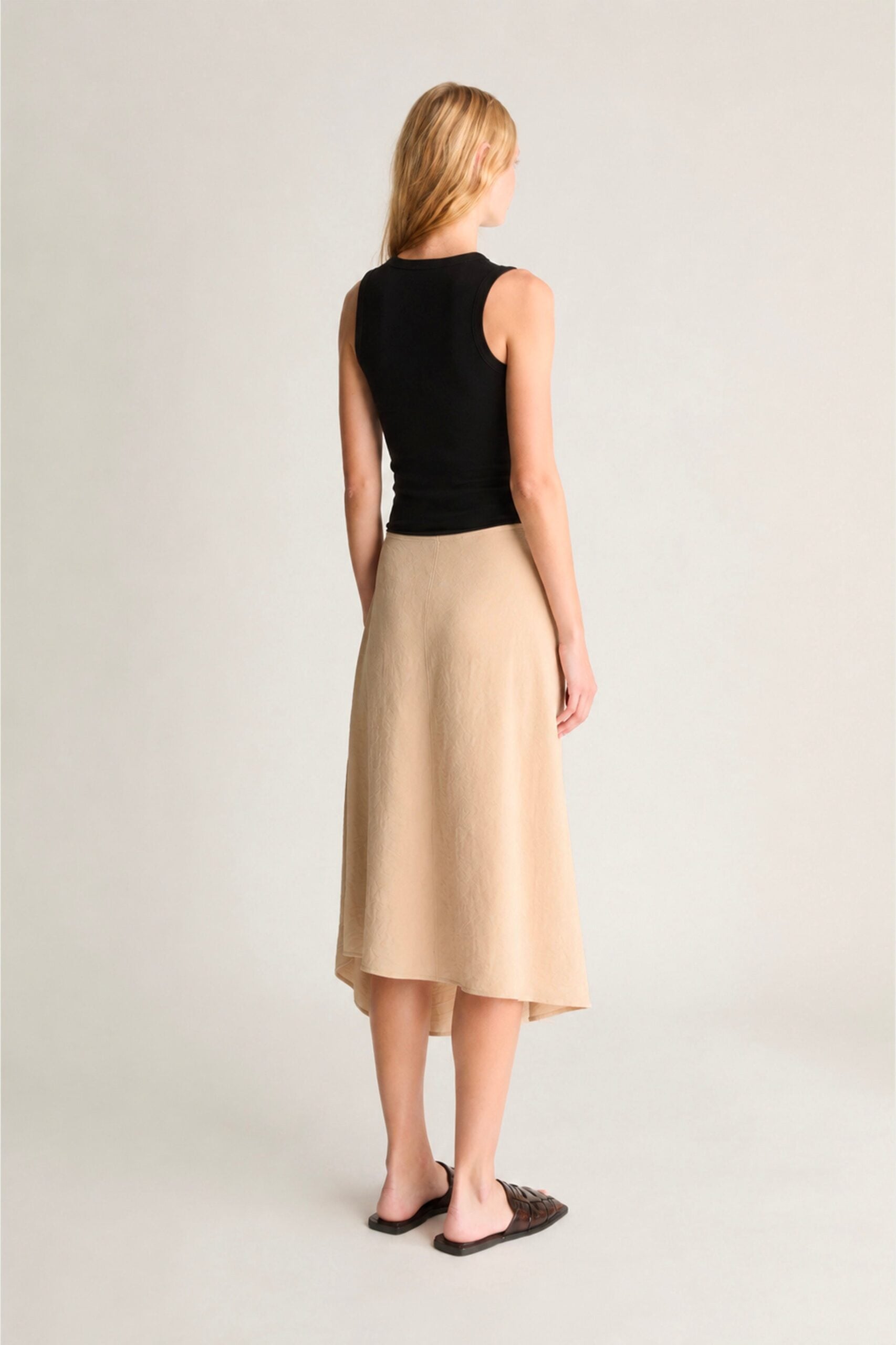 Lee Mathews Unity Silk Drape Skirt - Image 2