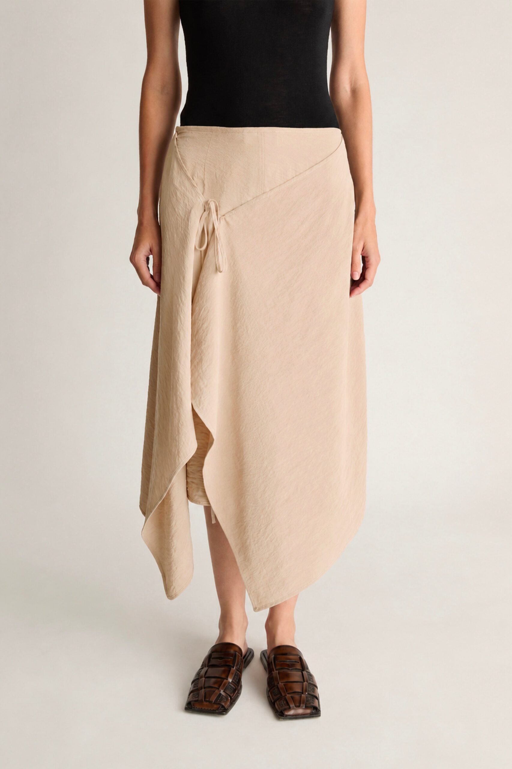 Lee Mathews Unity Silk Drape Skirt - Image 3
