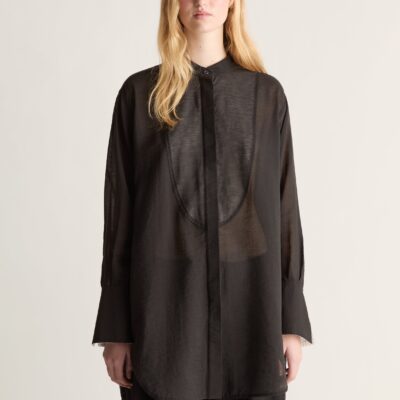 Lee Mathews Symes Gathered LS Shirt - Image 2