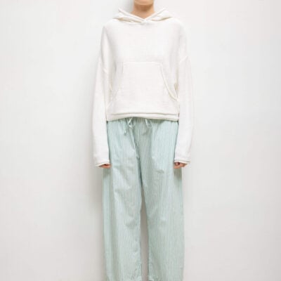 LESET Yoshi Stripe Crop Drawstring Pant - Image 1