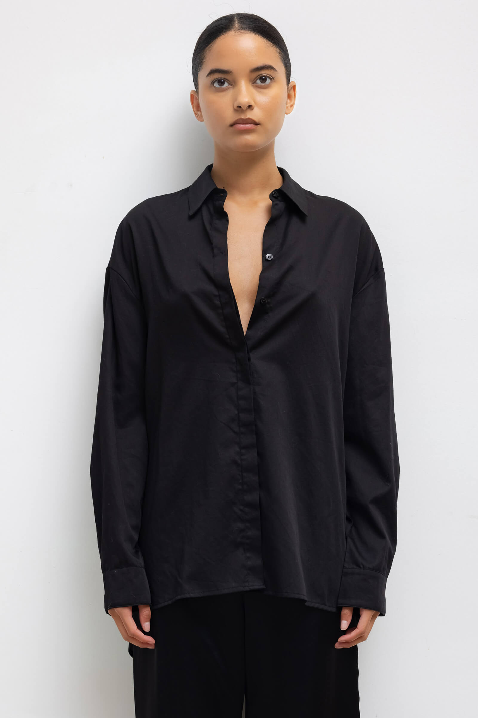 LESET Yoko Oversized Button Down - Image 1