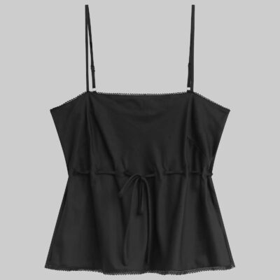 LESET Yoko Lace Tank Top - Image 2