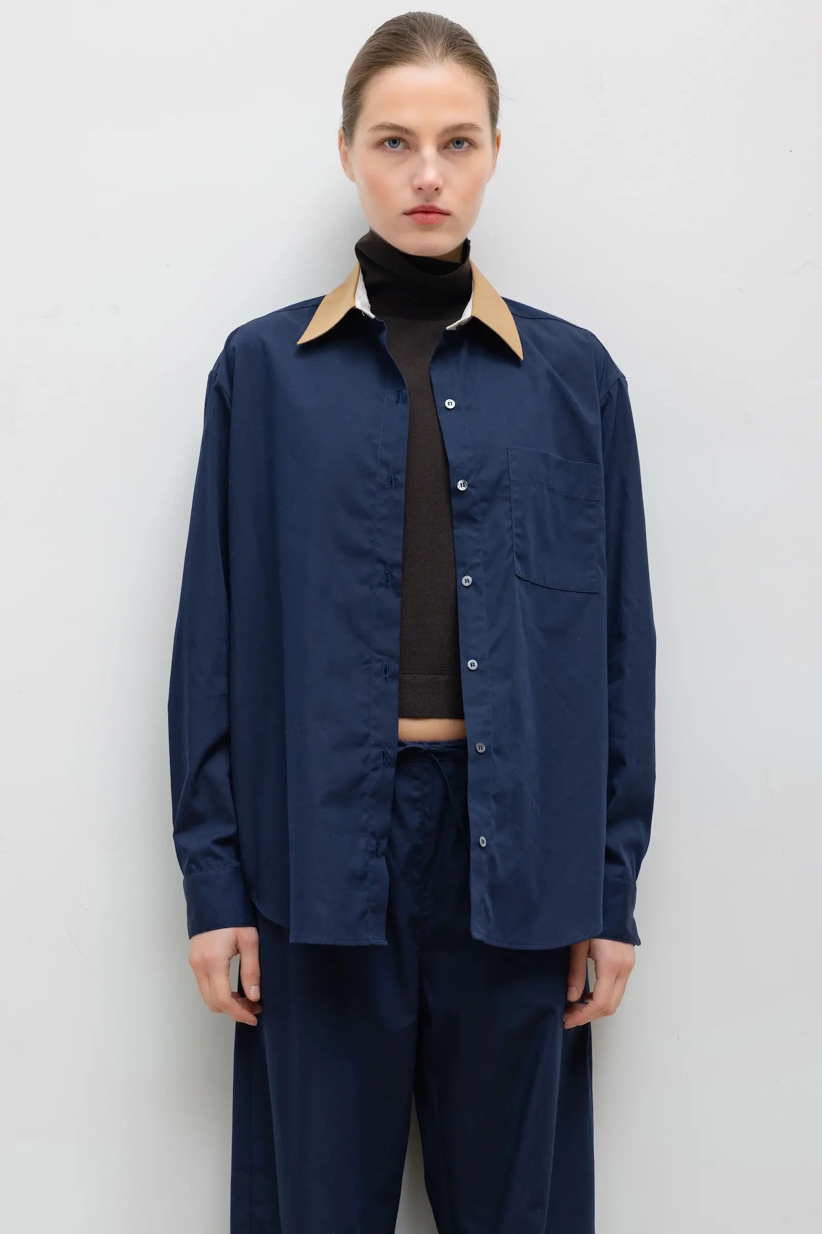 LESET Pre-Order: Yoshi Contrast Classic Button Down - Image 1