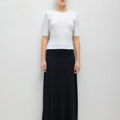 LESET Pre-Order: Lauren High Waist Midi Skirt - Image 1