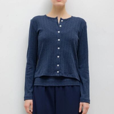 LESET Pointelle Classic Cardigan II - Image 1