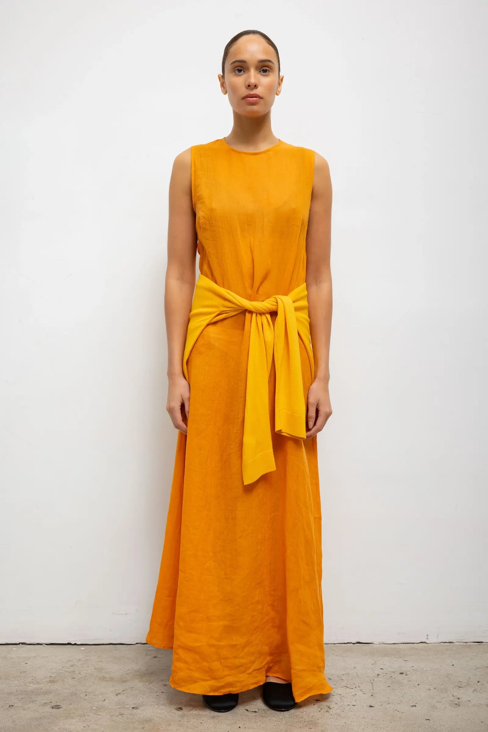 LESET Niko Sleeveless Crew Maxi Dress - Image 1