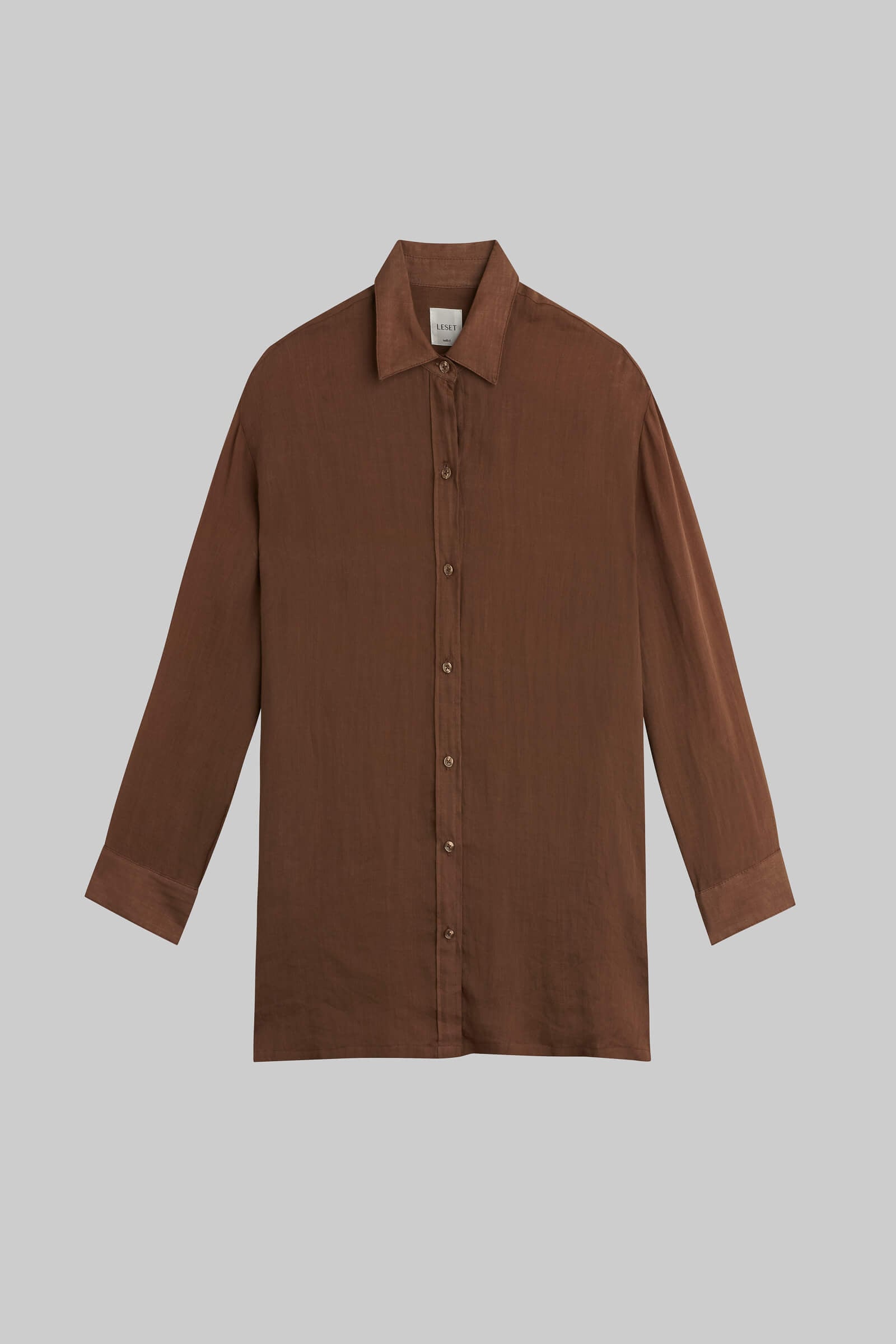 MNLST140826073300070_2 LESET Niko Oversized Button Down - Image 2