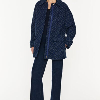 Manning Cartell Quilted Denim Bomber - Image 1
