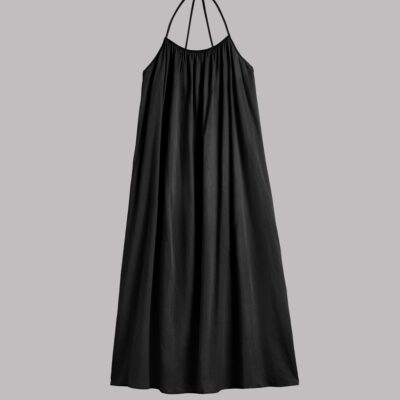 MIKUTA The Dark Long Beach Dress - Image 2