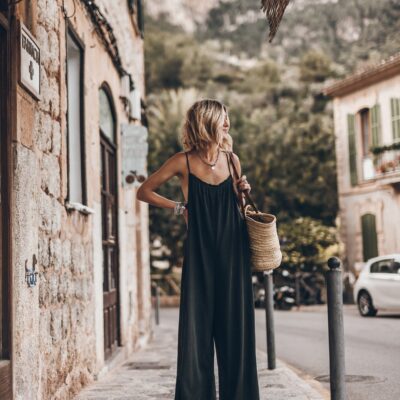 MIKUTA The Dark Flowy Jumpsuit - Image 1