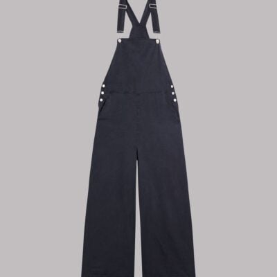 MIKUTA The Dark Flowy Dungarees - Image 2