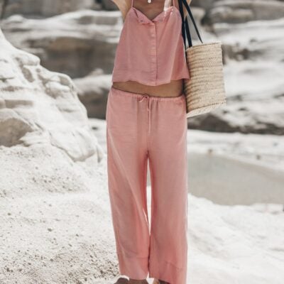 MIKUTA The Blush Cropped Pants - Image 1