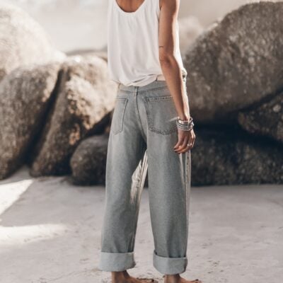 MIKUTA The Blue Baggy Jeans - Image 1