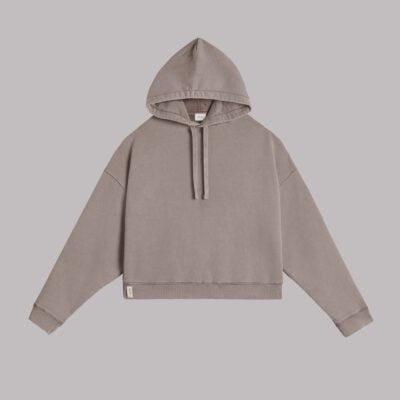 MIKUTA The Beige Oversized Hoodie - Image 2
