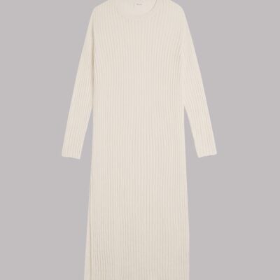 MIKUTA The White Open Longsleeve Dress - Image 2