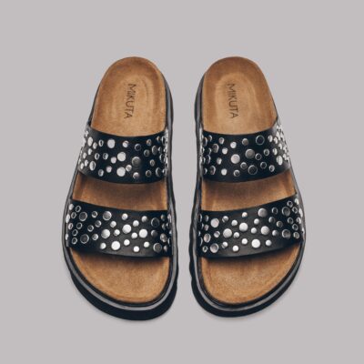 MIKUTA The Studded Strappy Sandals - Image 2