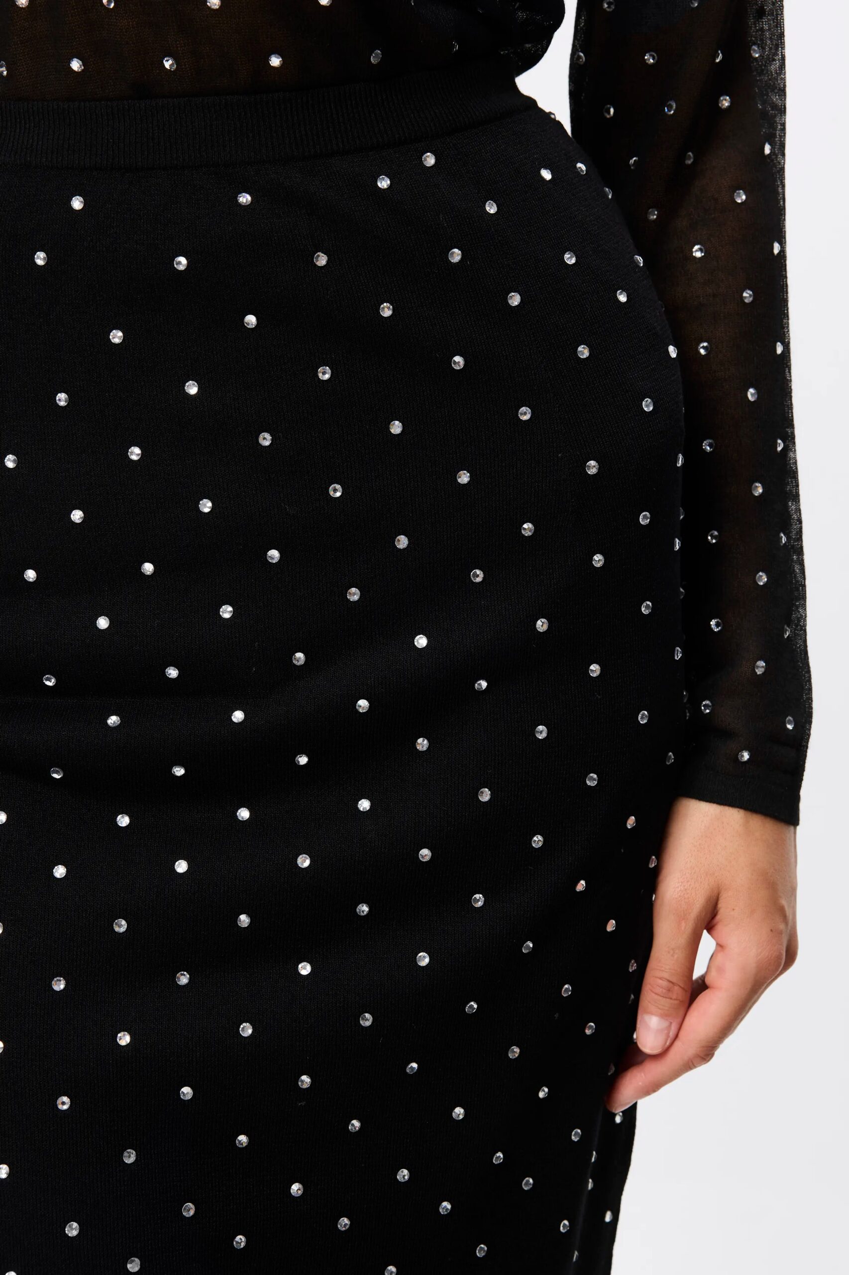 MNMOS140826192026240_2 Mossman Celeste Knit Skirt - Image 2
