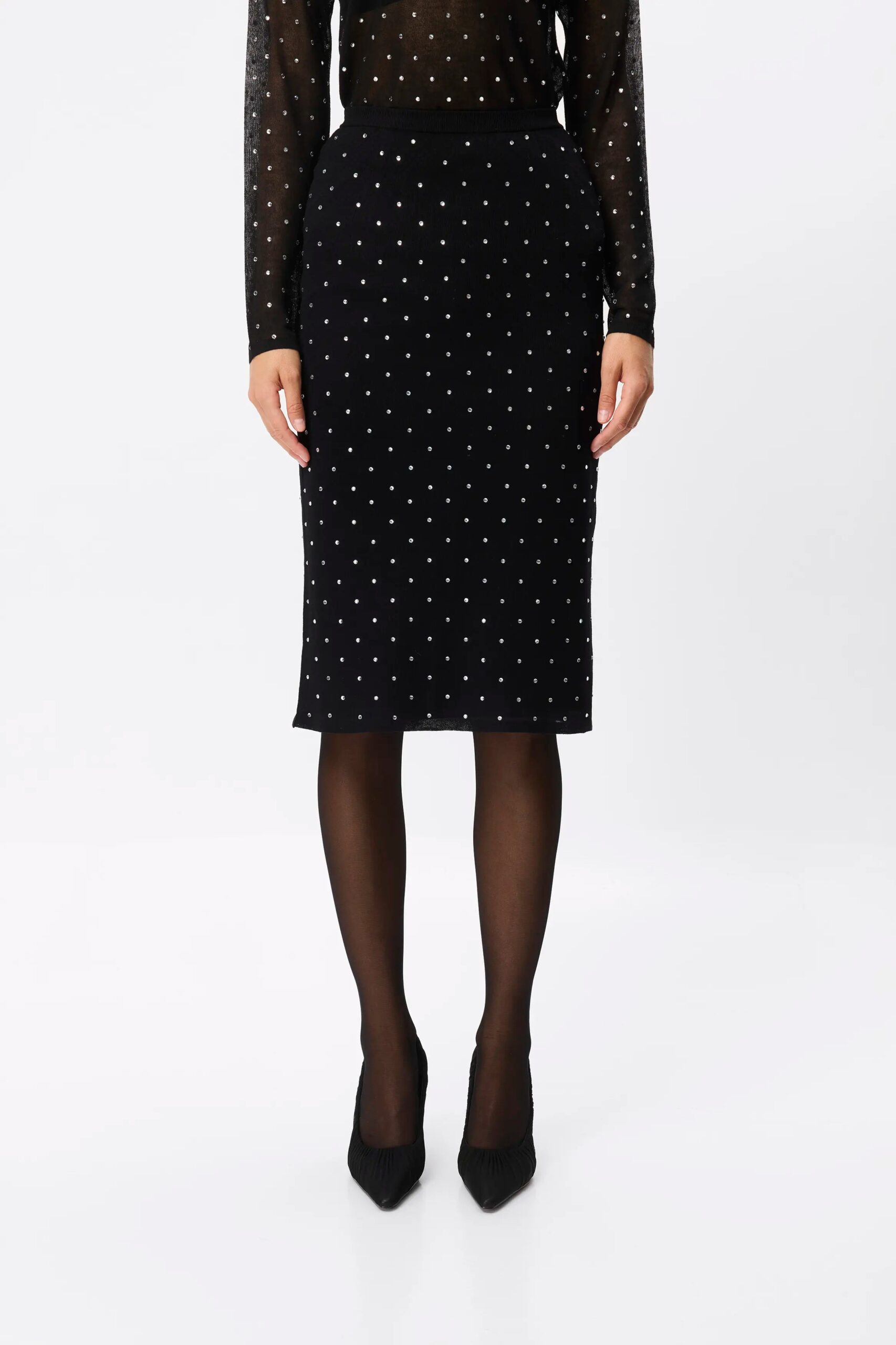 MNMOS140826192026240_3 Mossman Celeste Knit Skirt - Image 3