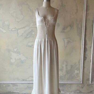 Mirror Palais The Pintuck Silk Dress Sample - Image 1